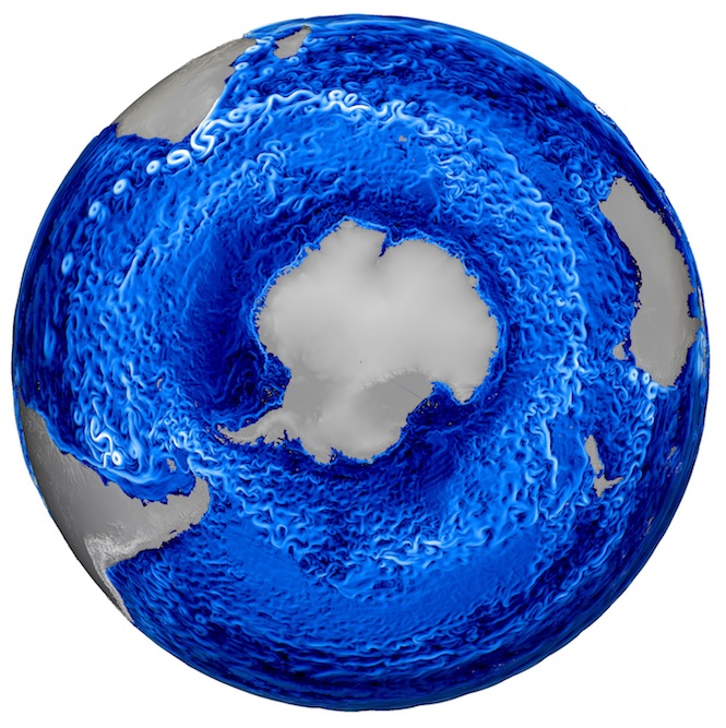Modeling a small, blue planet